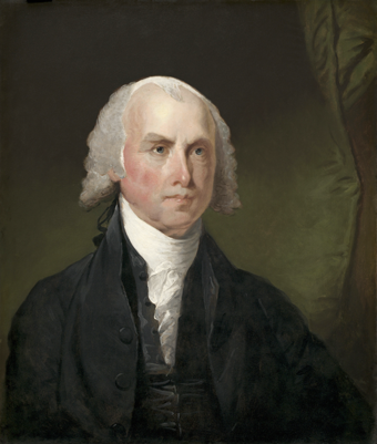 Painting of James Madison