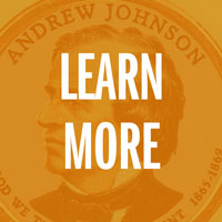 Picture of Andrew Johnson with "Learn More" over top