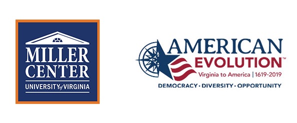 Miller Center and American Evolution logos