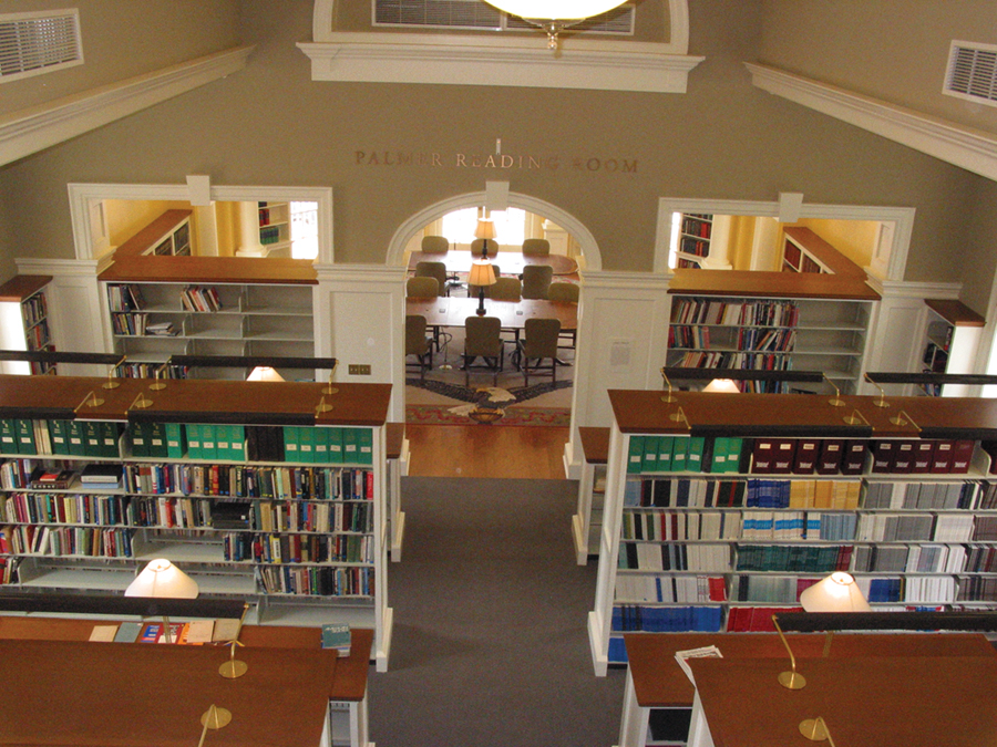 Scripps Library birdseye view