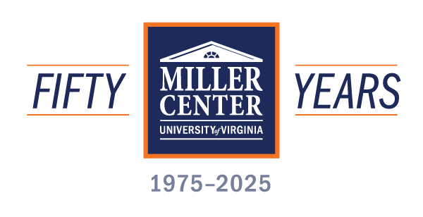 Miller Center 50th anniversary logo