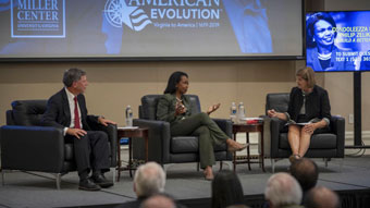 Condoleezza Rice, Philip Zelikow, and Ann Compton