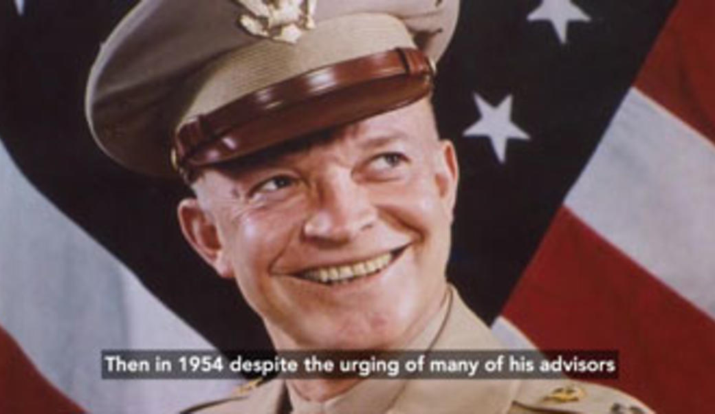 Eisenhower in uniform