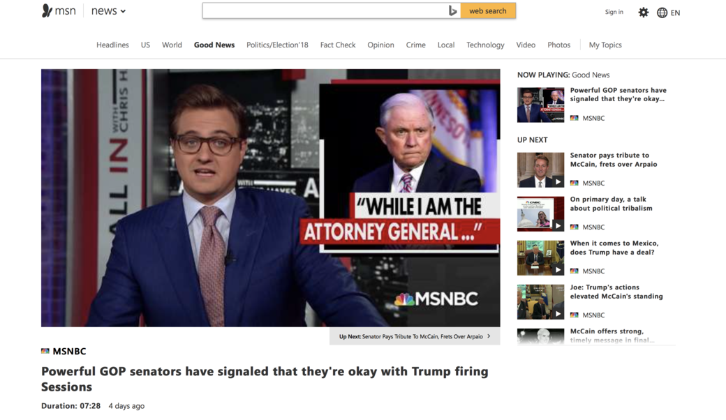 MSN August 23, 2018