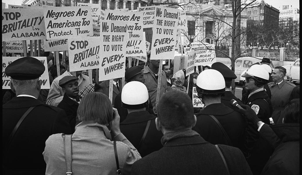 Protests outside the whitehouse