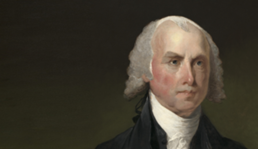 Painting of James Madison