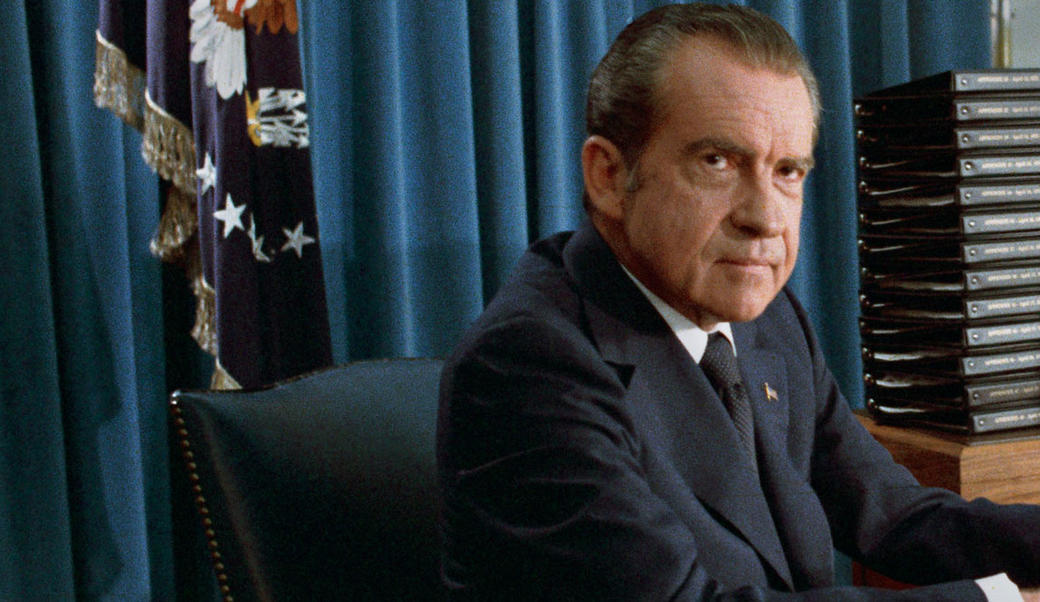 nixon with tapes