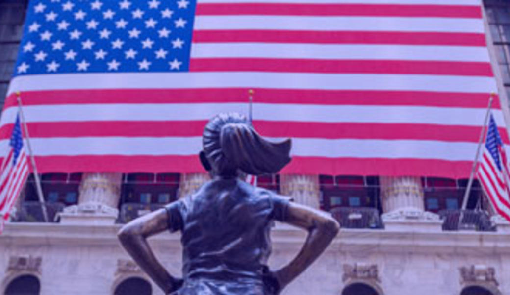 statue in NYC