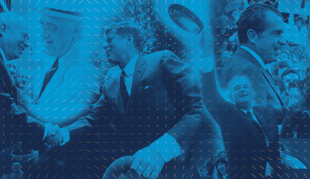 composite image of US presidents