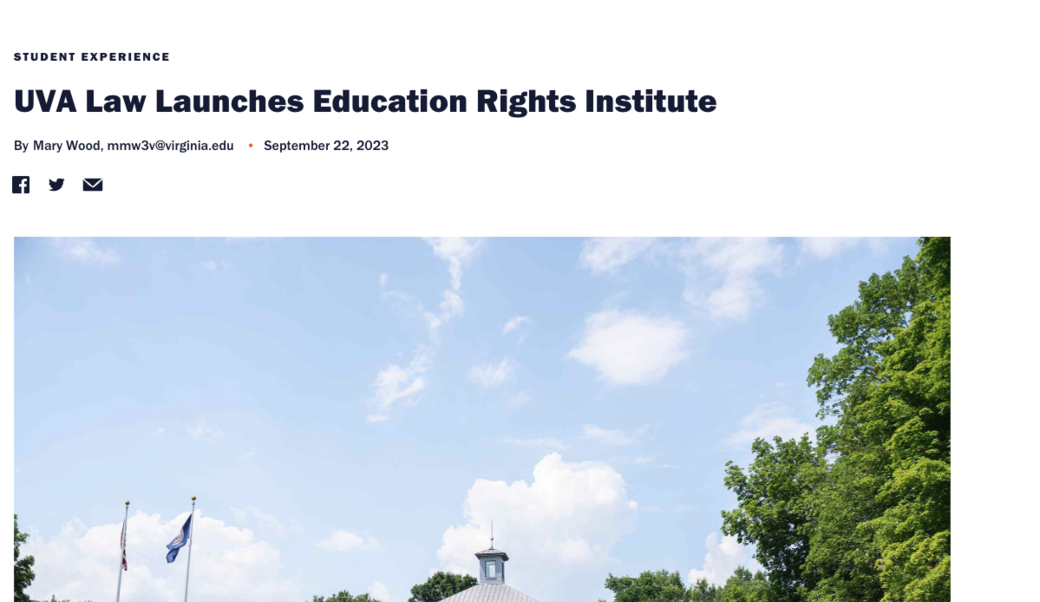 UVA Law headline