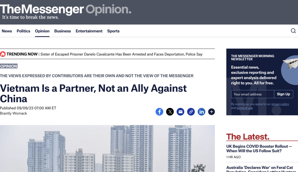 The Messenger Headline
