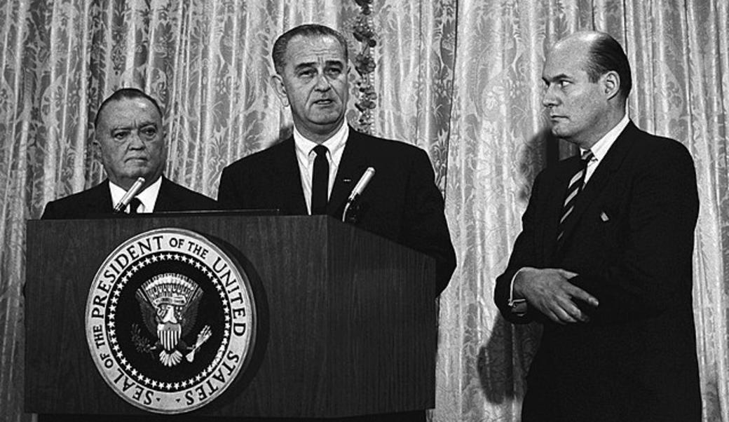 LBJ and J. Edgar Hoover