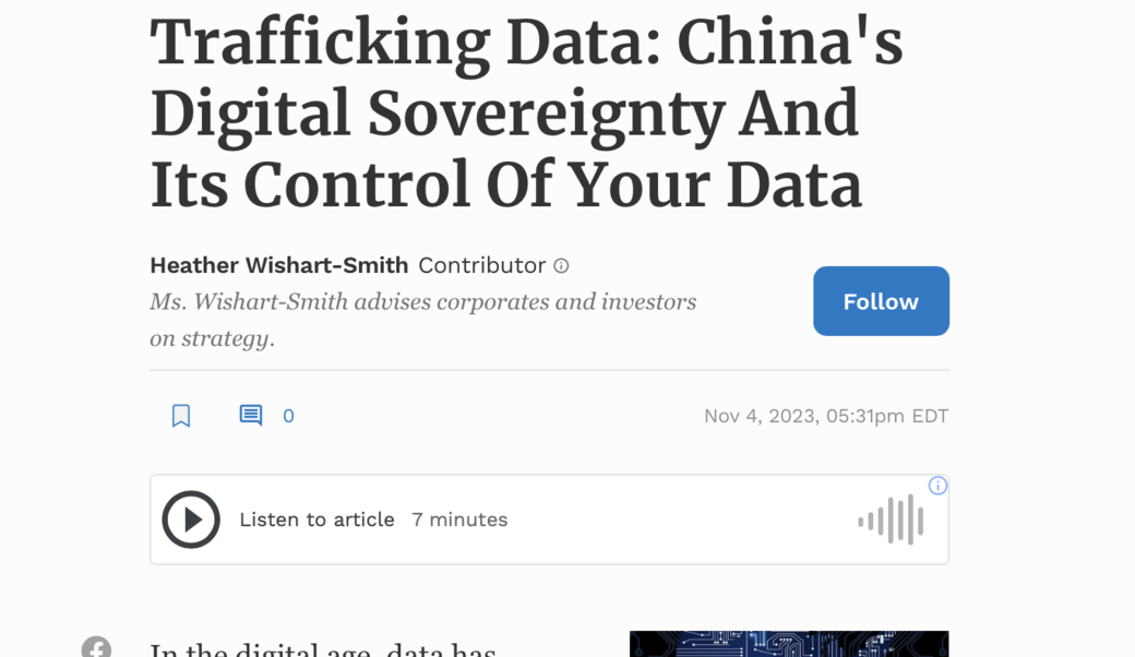 Forbes headline