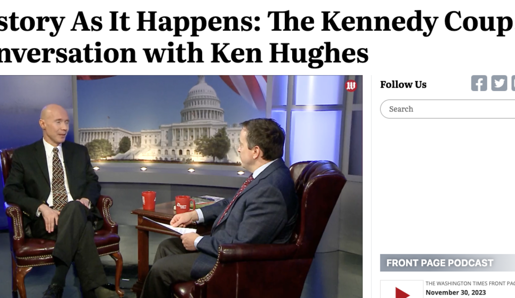 Washington Times screenshot