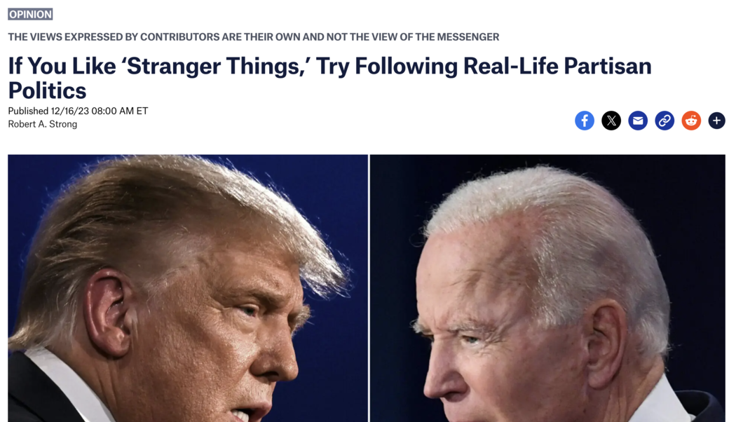 the messenger headline