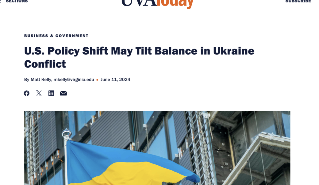 UVA today headline