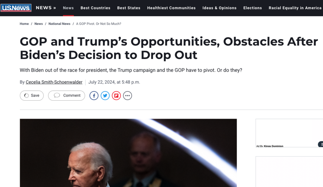 us news and report headline
