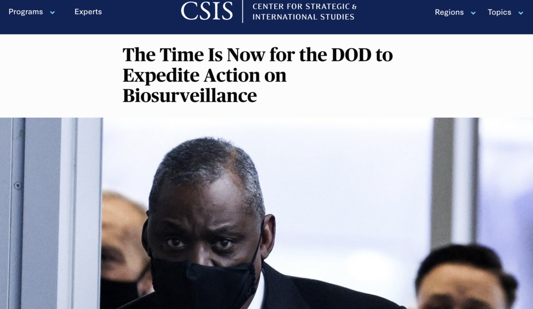 CSIS headline