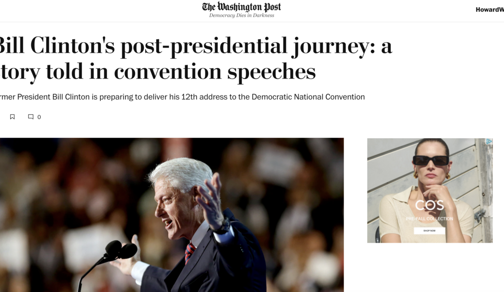 washington post headline