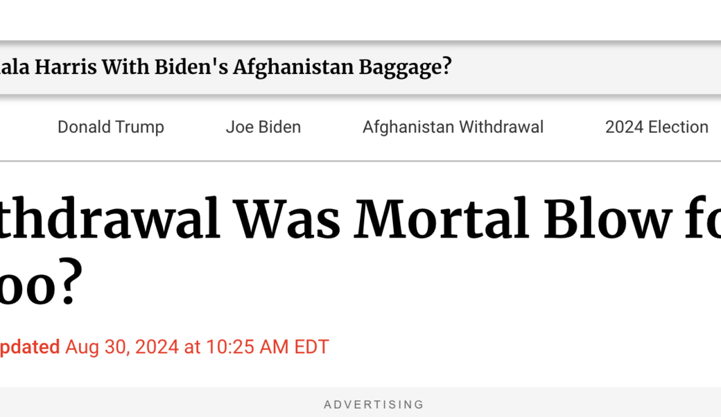 newsweek headline