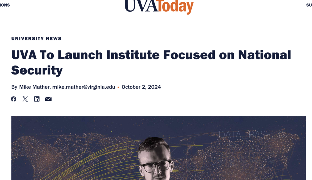 uva today headline