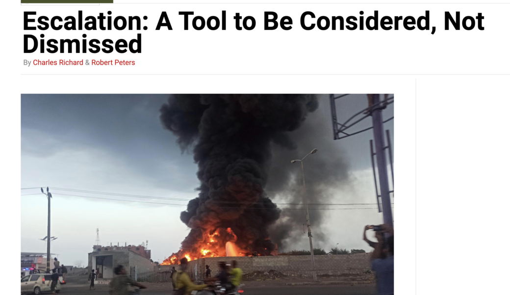 real clear defense headline