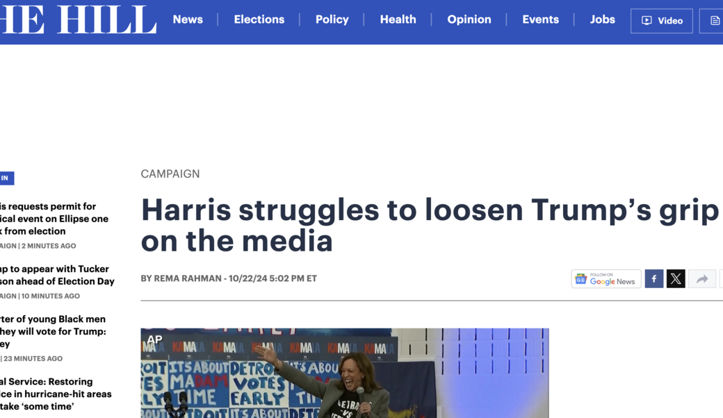 article headline