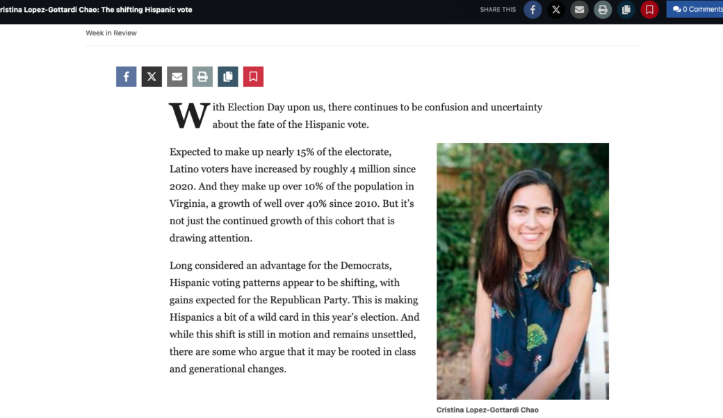 article headline