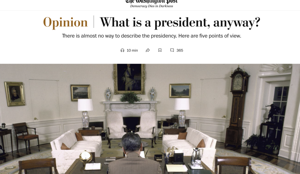 article headline