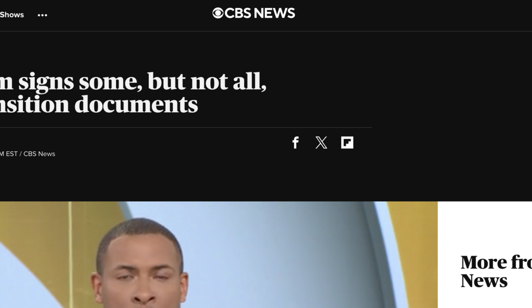 cbs headline