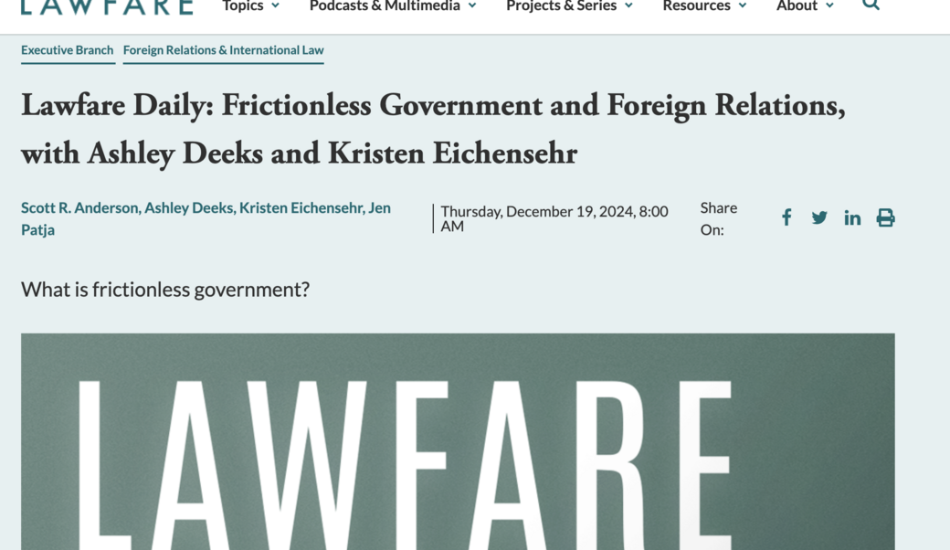 article headline