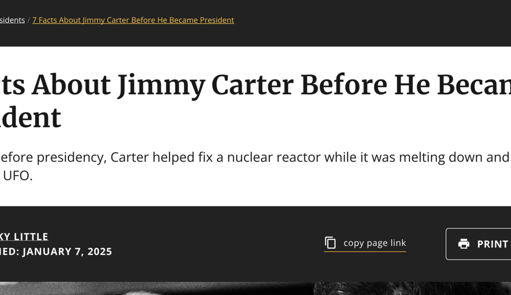 article headline