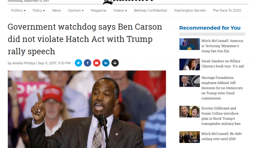 Washington Examiner