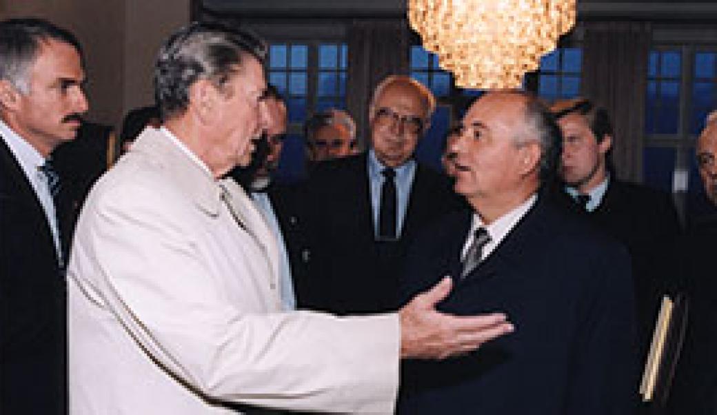 Reagan and Gorbachev