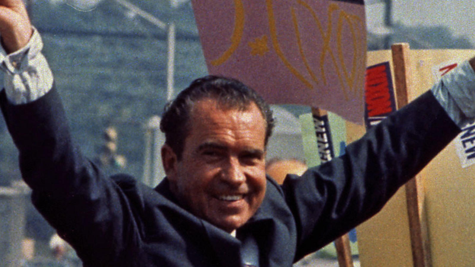 Nixon on the campaign trail